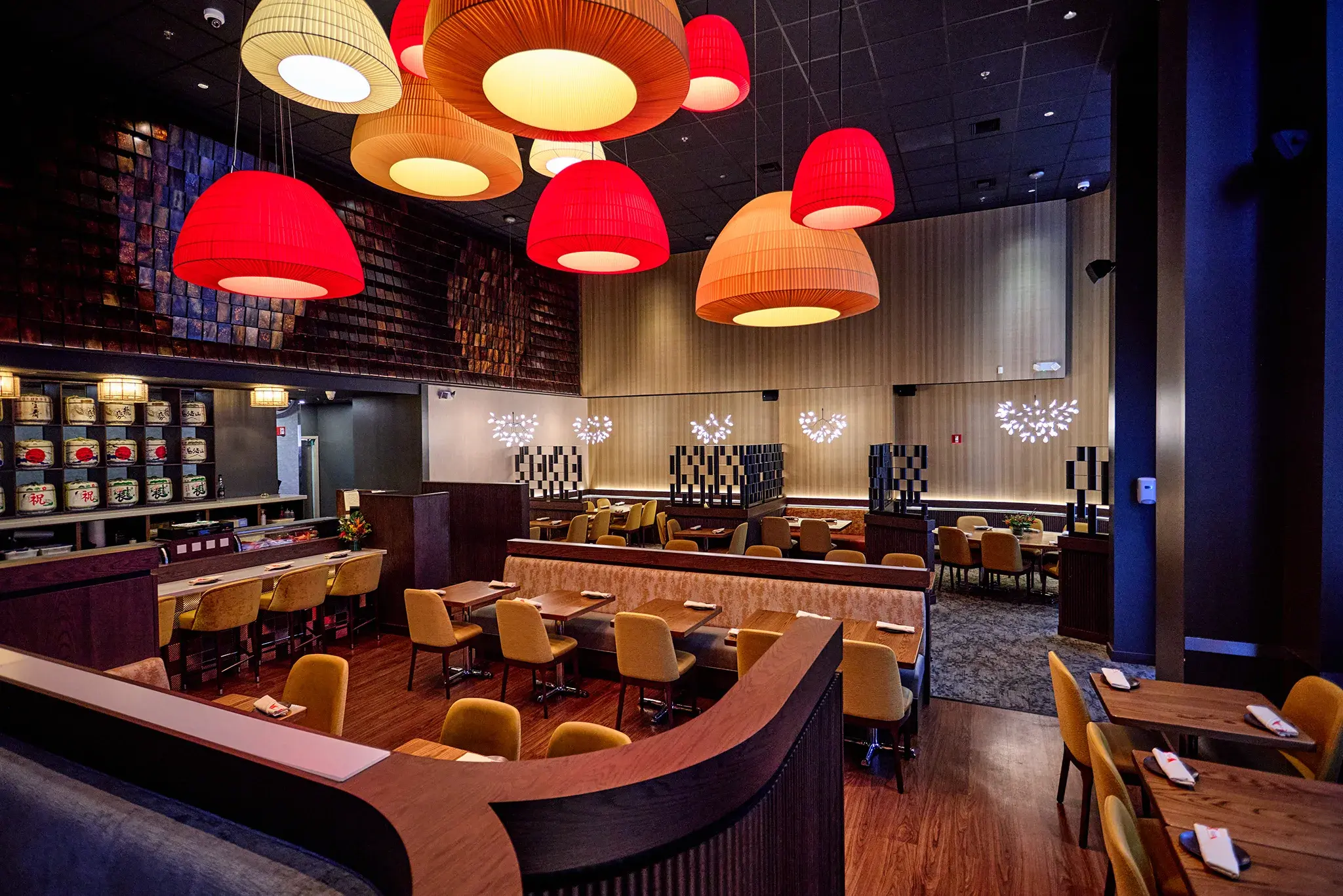 The Douzo dining room